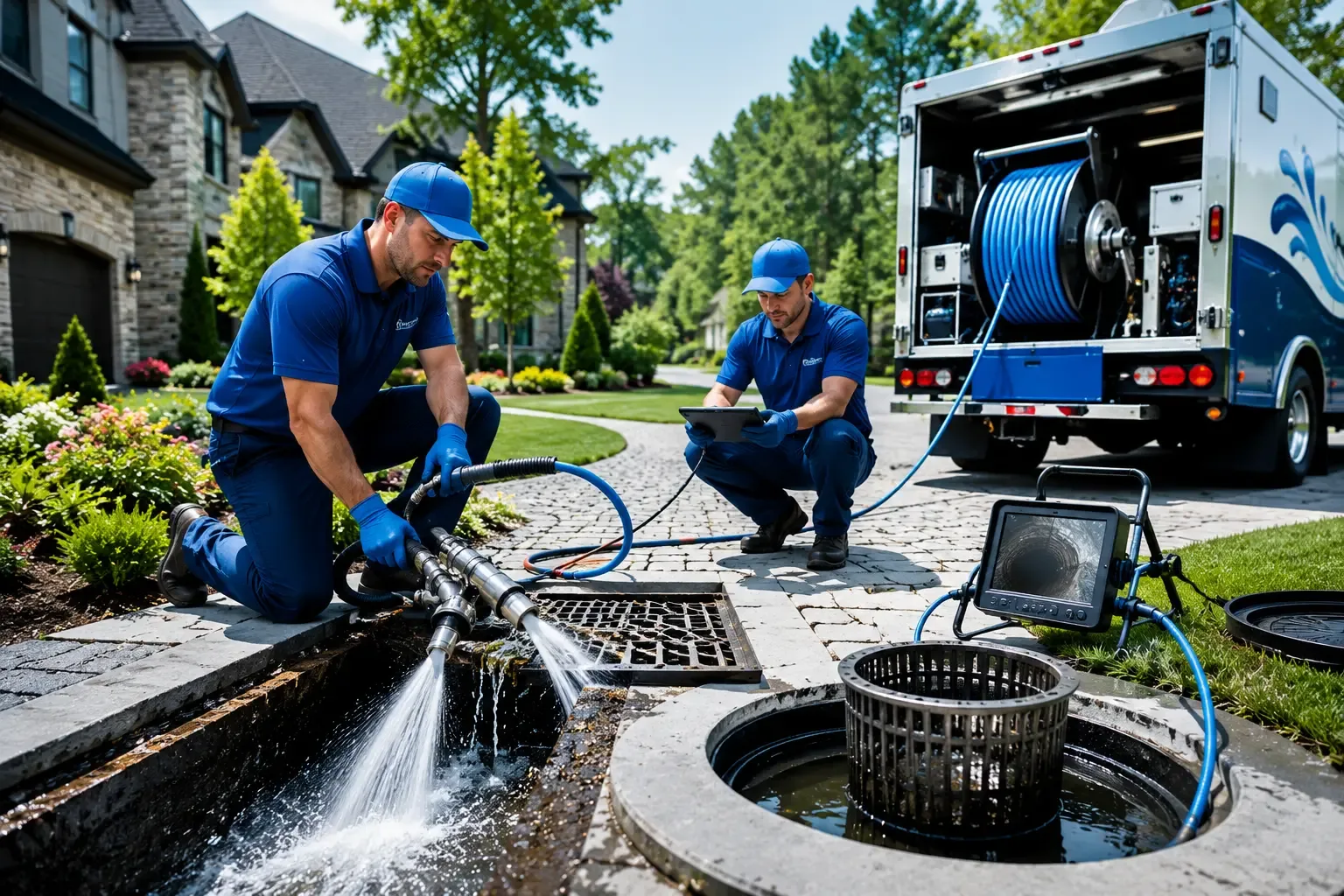 Local outdoor drain cleaning professionals in Starksboro, VT